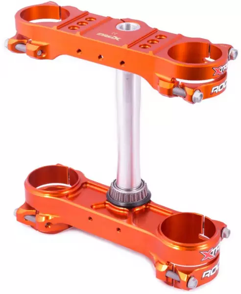 Xtrig ROCS tech Gabelbrücke KTM SX 50 2024 / Husqvarna TC 65 2024- / GasGas MC 65 2024 - orange