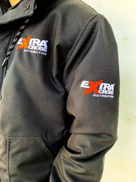 Extracross Winterjacke bestickt - Größe XL